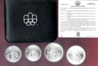 Kanada Olympiade Montreal 1976 Silbermünzen Set Bayern - Freilassing Vorschau