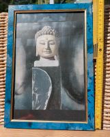 Buddha, Bild im Echtholzrahmen Nordrhein-Westfalen - Rüthen Vorschau