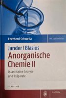 Buch Jander/Blasius Anorganische Chemie II Nordfriesland - Husum Vorschau