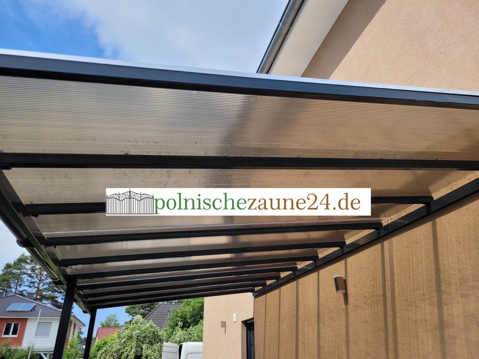 Carport aus Polen Terrassenüberdachung Vordach Überdachung in Anklam