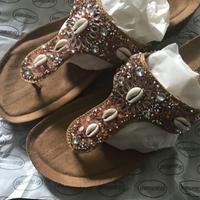 NEU Zehentrenner Graceland Gr. 38 Flip Flops Glitzer Muscheln Berlin - Hohenschönhausen Vorschau