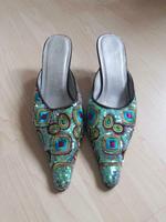 Pumps mit Pailletten Gr 39/40 Bayern - Großmehring Vorschau