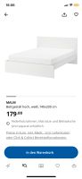 IKEA MALM Bett 140x200 NEU Nordrhein-Westfalen - Minden Vorschau