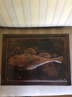 Kupferrelief  Bild Fisch Landhaus Vintage Niedersachsen - Lemförde Vorschau