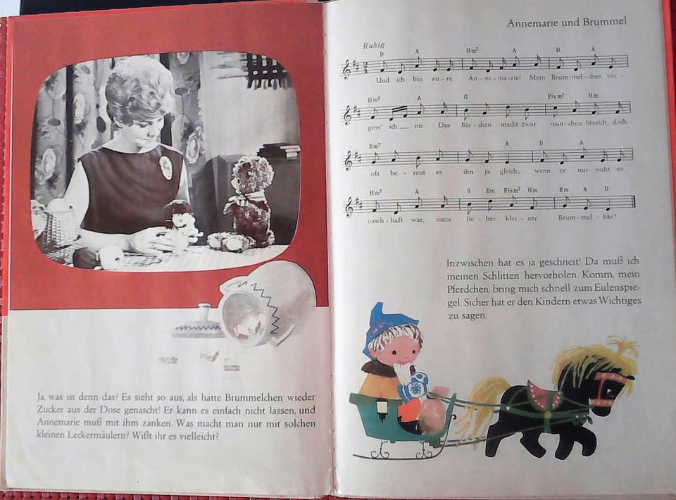 alte Kinderbücher, Struwwelpeter, Sandmännchen, Basteleien in Augustdorf