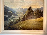 Landschaftsbild bekannter Künstler Fritz Vornehm Bild Gemälde Baden-Württemberg - Laupheim Vorschau