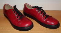Damen Leder Halbschuhe Schnürer Finn Comfort Elpaso 6 1/2 rot Bayern - Baar-Ebenhausen Vorschau