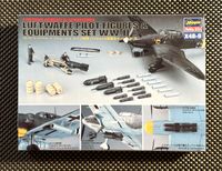 36009 HASEGAWA 1/48 LUFTWAFFE PILOT FIGURES & EQUIPMENTS SET W.W. Baden-Württemberg - Crailsheim Vorschau