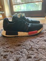 #Vintage#Running Sneaker #Adidas NMD R1(2015) Gr 41,5 black/red Hessen - Buseck Vorschau