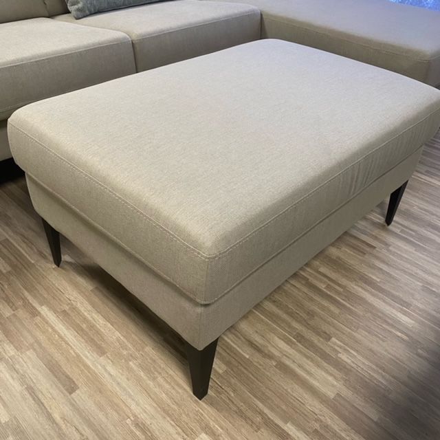 IMG Sofa mit Longchair und Hocker Stoff Ultra Stone Metallfuß in Kaiserslautern