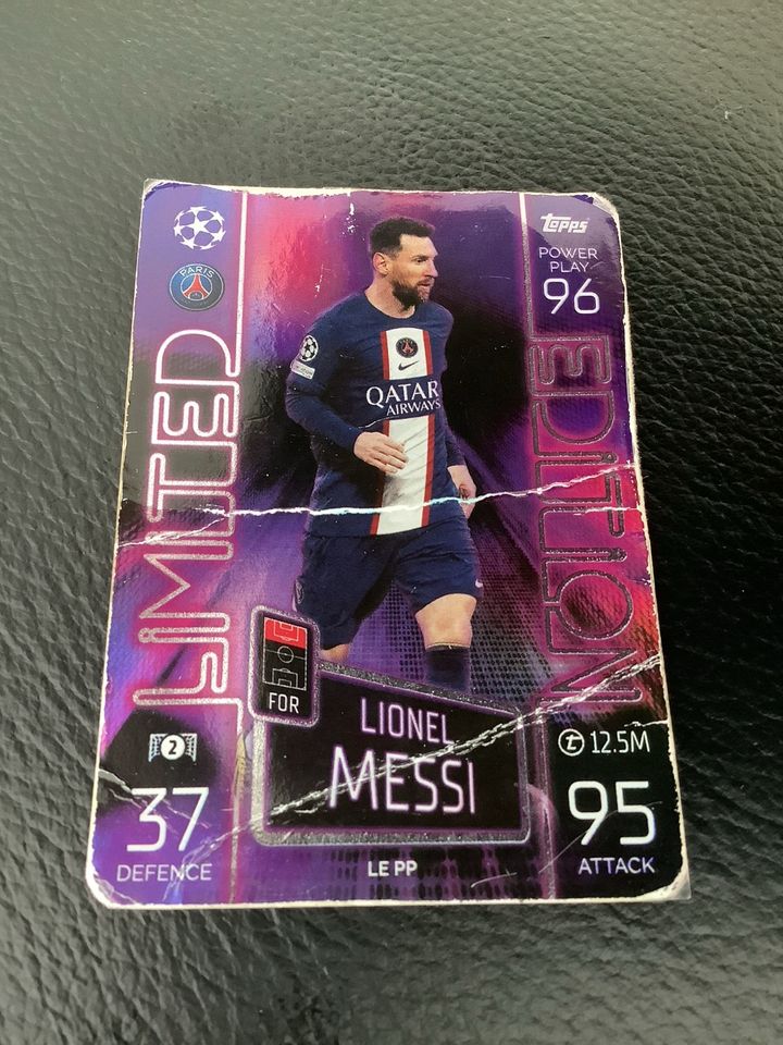 Match Attax Limited Edition Lionel Messi in Landscheid