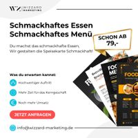 Wir gestalten Deine schmackhafte Speisekarte / Speisemenü / Flyer Bremen - Schwachhausen Vorschau