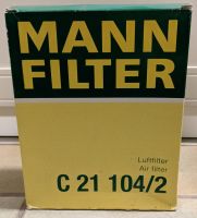 MANN LUFTFILTER C21 104/2 BERLINGO PARTNER Saarland - Völklingen Vorschau