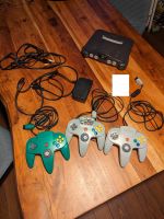 Nintendo 64 Konsole inkl. 3 Controllern und Jumper Pak ORIGINAL Schleswig-Holstein - Flensburg Vorschau