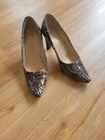 Vintage Peter Kaiser Pumps Gr 3 / 35 Animal Print Bayern - Stein Vorschau