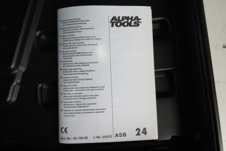 Alpha Tools Akku Schlagbohrer, in Kneitlingen