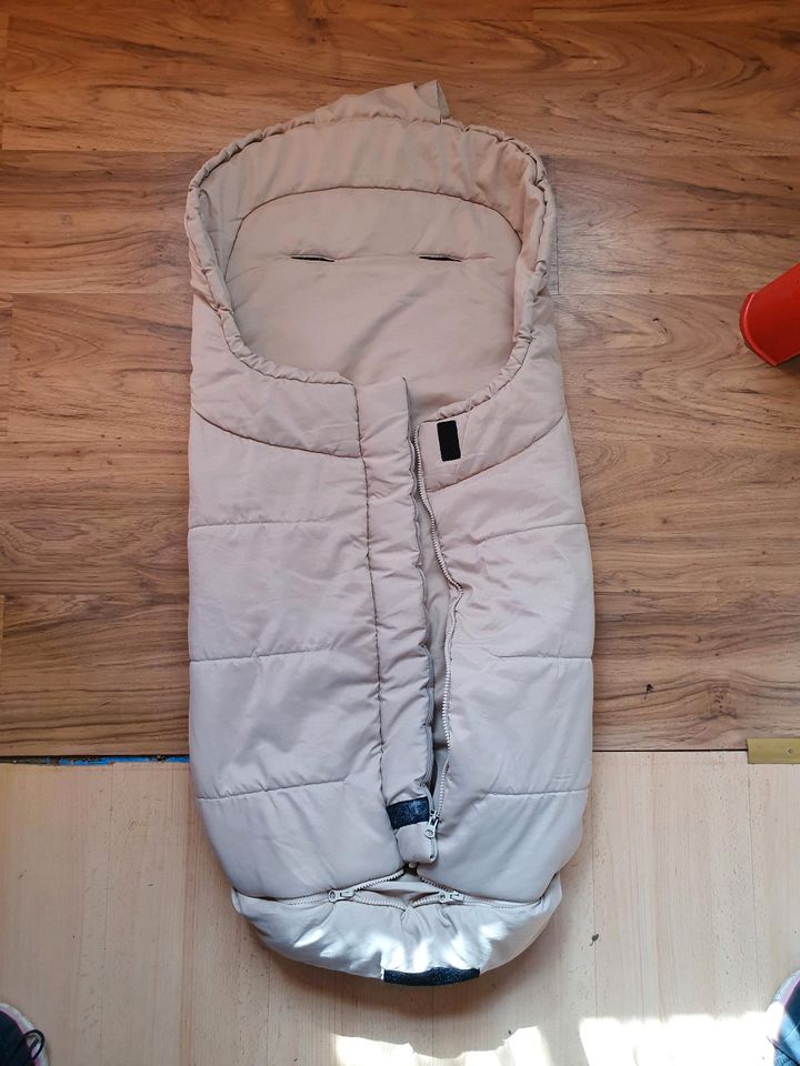 Wintersack Fell Rückenschoner Muff für Kinderwagen Buggy in Burgstädt