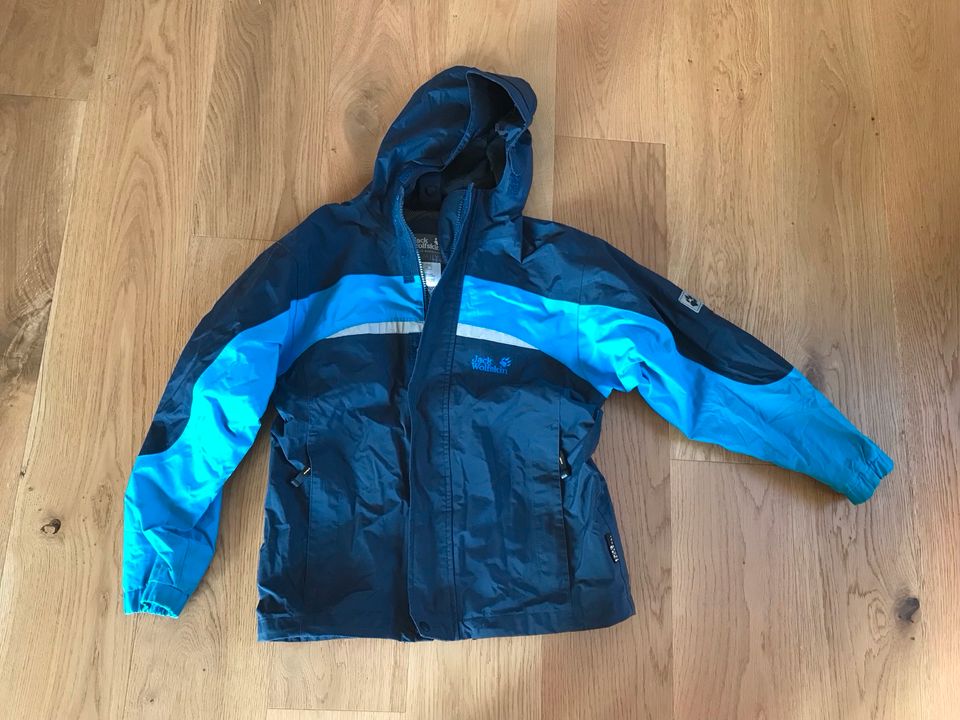 Jack Wolfskin Regenjacke gr. 140 dunkelblau texapore in Hamburg