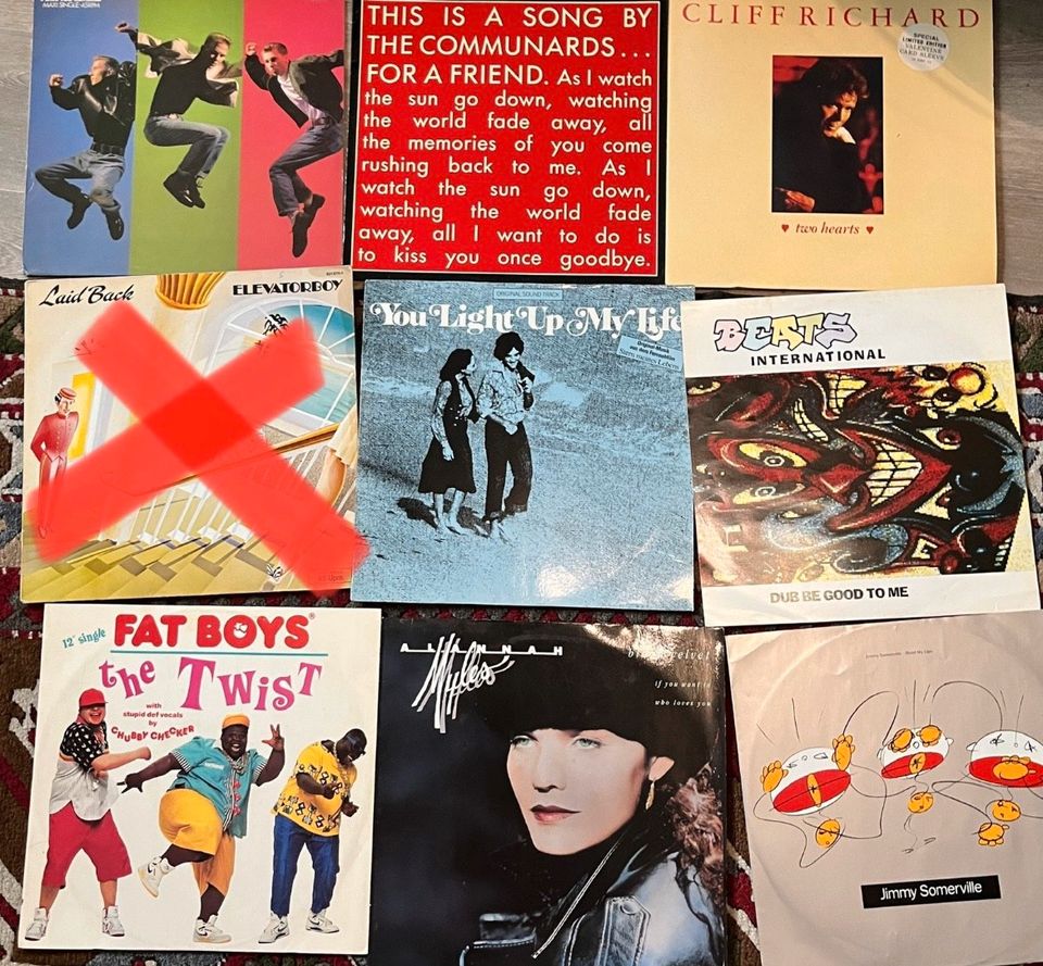 Schalplatten LP, Maxis und Singles günstig abzugeben! in Hamburg