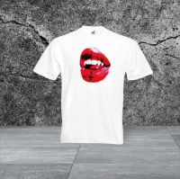 Emo Gothic Vampire Love Teeth Bite T-Shirt XL Bayern - Cham Vorschau