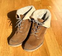 Marco Polo Stiefeletten Größe 42 braun Dresden - Cotta Vorschau