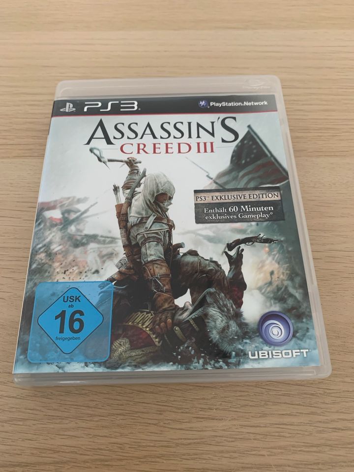 Assassins Creed 3 PS3 in Neuruppin