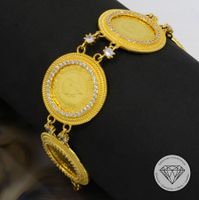 M*203578 WERT 2190€ Piaster Münzen Armband 916 22k Gold +585 XXYY Essen - Karnap Vorschau