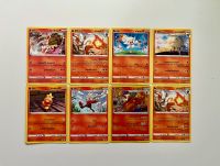 8x Pokemon Feuer Karten 2020 Set 4 Düsseldorf - Urdenbach Vorschau
