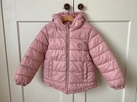 Rosa wattierte United Colors of Benetton Steppjacke mit Kapuze Pankow - Weissensee Vorschau