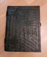 Antiker Schlüsselkasten aus Holz, Buch Ave Maria Bayern - Fürstenfeldbruck Vorschau
