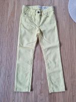 Zitronengelbe skinny Jeans 116 Niedersachsen - Nörten-Hardenberg Vorschau