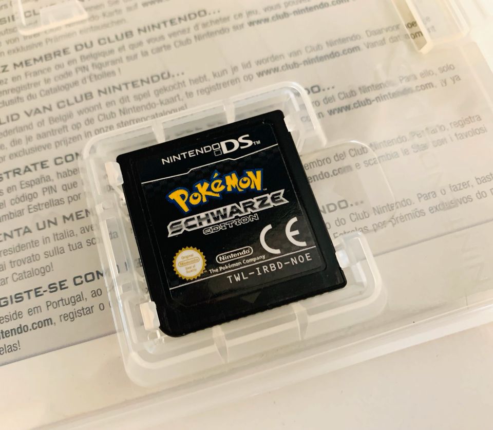 Pokémon Schwarze Edition Nintendo DS in Gersheim