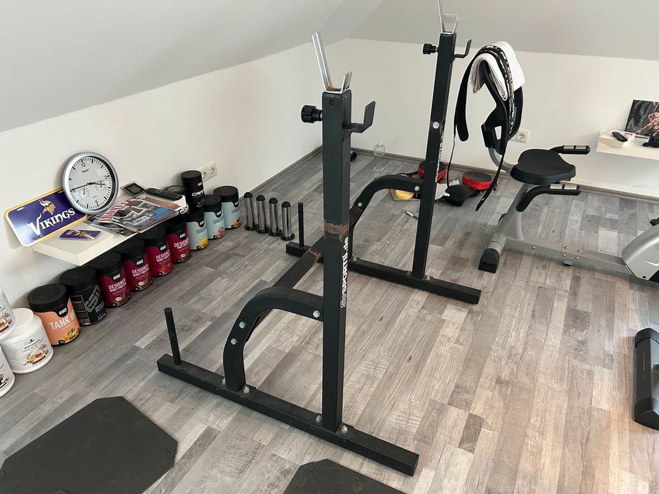 Fitness Bodybuilding Langhantel Rack in Ottersberg