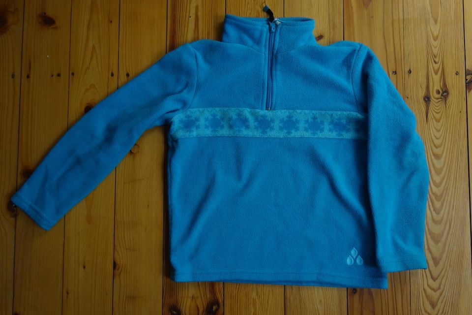 Winter Pulli mit Stehkragen türkis Gr. 122/128 in Altenkirchen