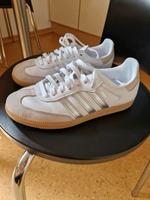 Adidas Samba weiß silber Nordrhein-Westfalen - Minden Vorschau
