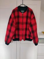 Diesel Jacke Bomberjacke Vintage 80er kariert rot schwarz L Baden-Württemberg - Mannheim Vorschau