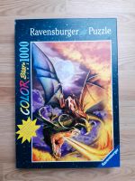 1000 Puzzle Ravensburger Color Star leuchtet, Magier Drache Feuer Nordrhein-Westfalen - Oelde Vorschau