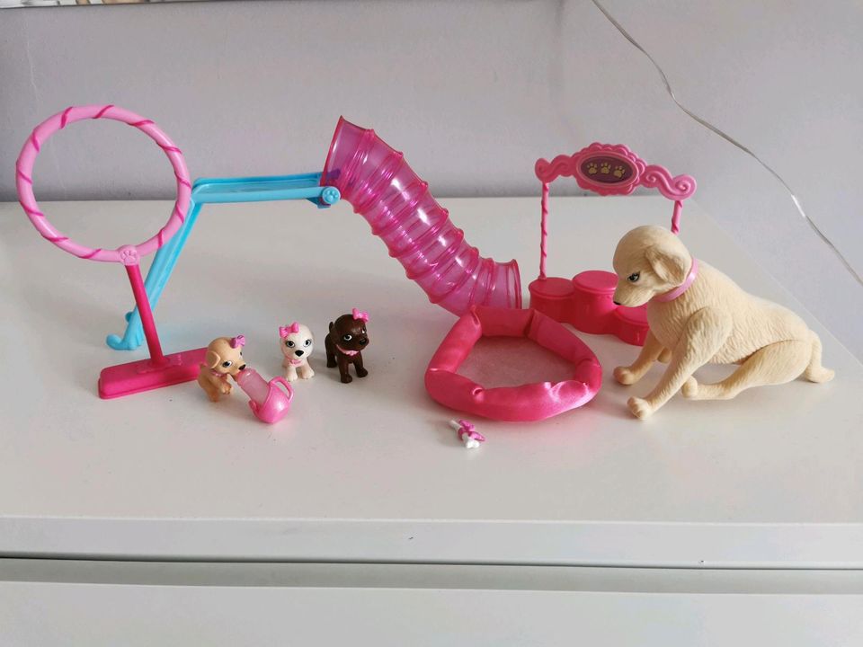 Mattel Barbie Hunde Welpen Parkour in Ebermannstadt