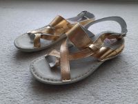 Leichte Sommersandalen Damen Sandale golden Soft Walk Gr. 37 Hannover - Ricklingen Vorschau