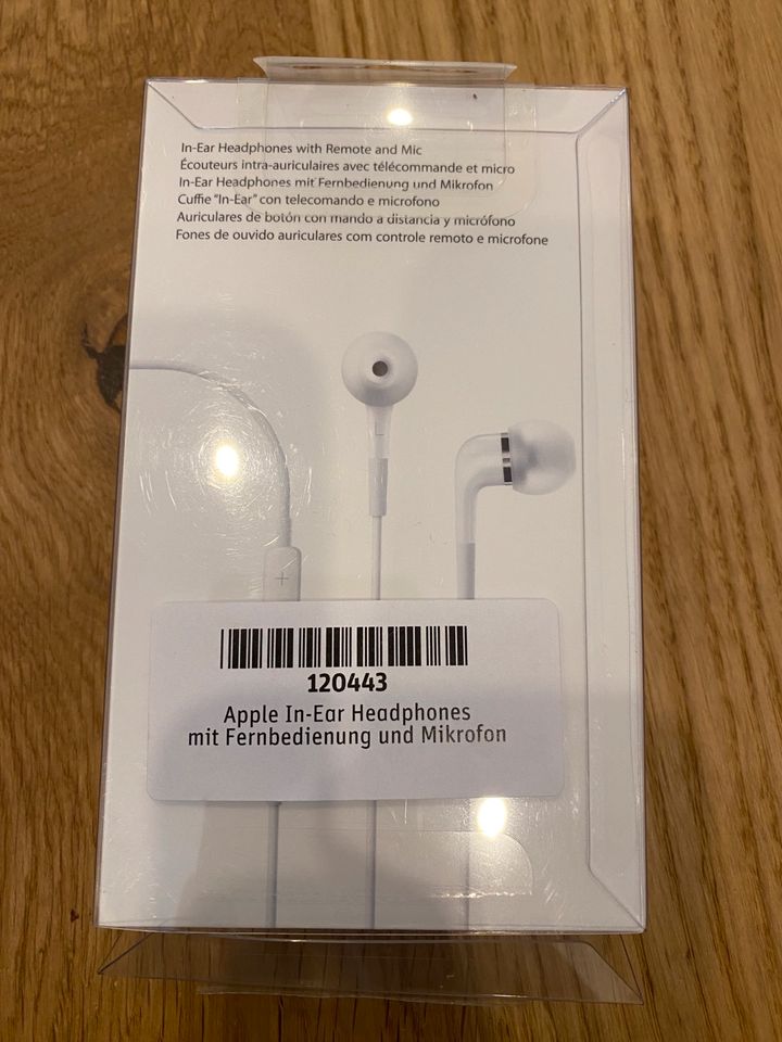 Apple ME186ZM/A In-Ear Kopfhörer mit Fernbedienung und Mikrofon in Bremen