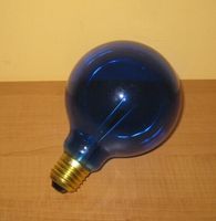 blaue 15W Glühlampe Glühbirne CRAIN Fassung E27 Parchim - Landkreis - Parchim Vorschau