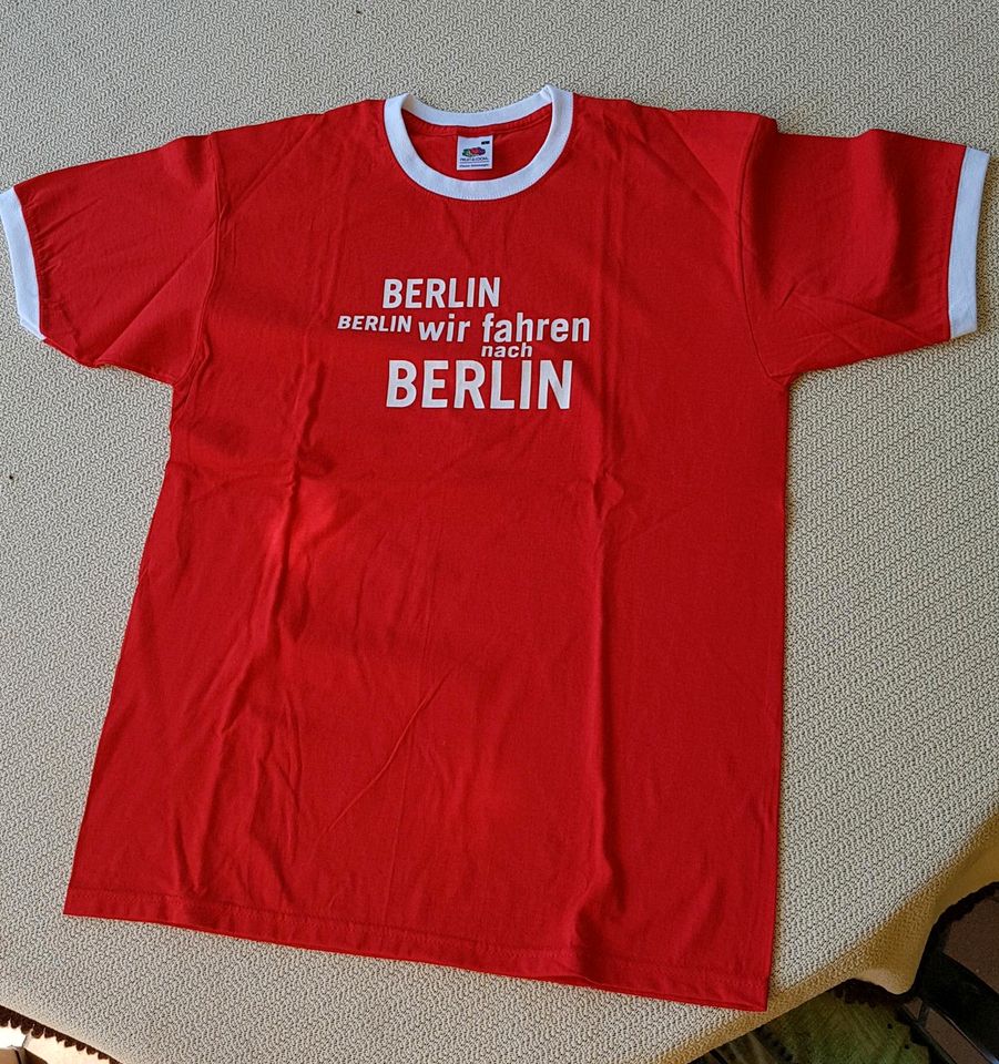 T-Shirt rot Wir fahrennach Berlin neu in Rothenburg o. d. Tauber