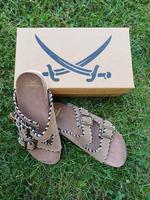 DAMEN SANSIBAR SCHUHE SCHLAPPEN SANDALEN GR.41 NEU Sachsen - Leisnig Vorschau