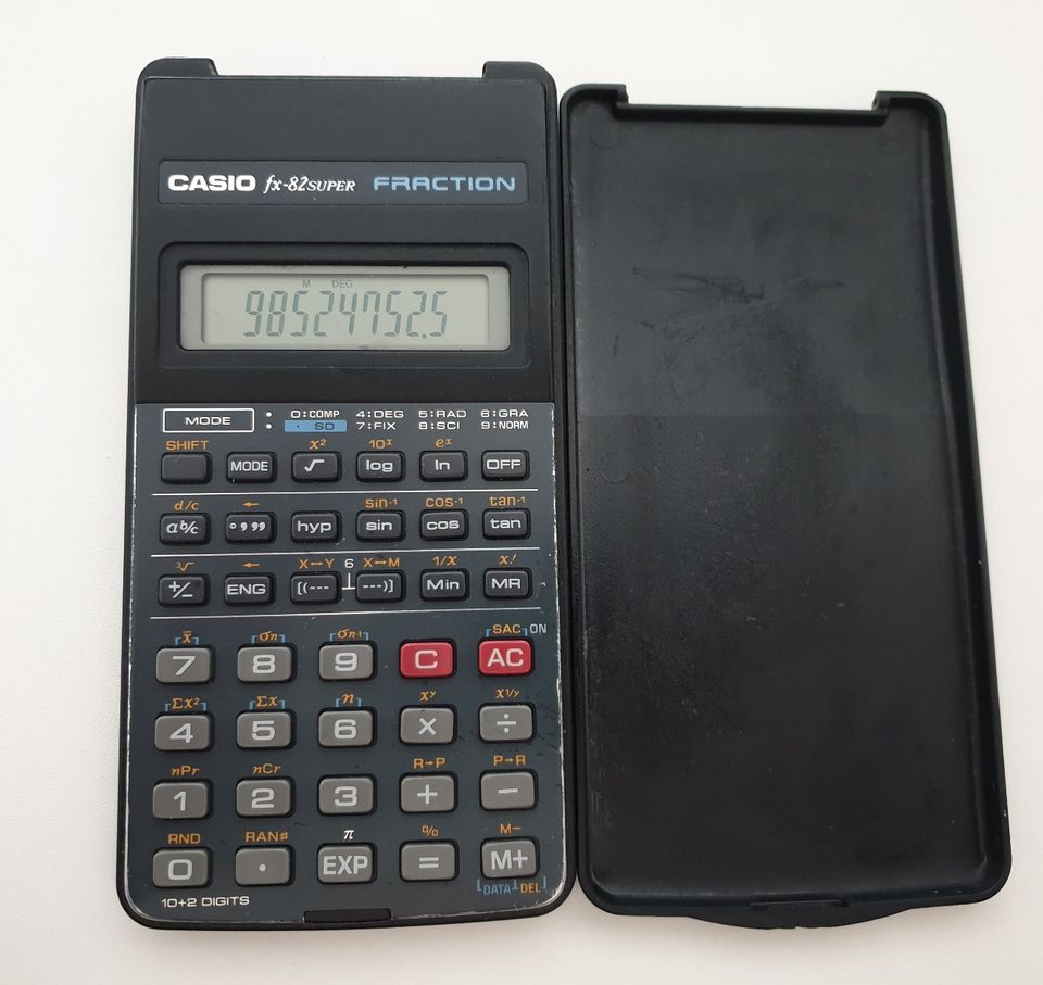 CASIO FX-82 SUPER Fraktion*wissenschaftlicher Taschenrechner* in Ochsenfurt