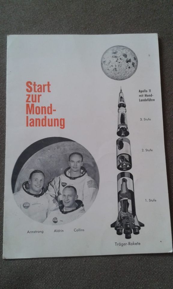 Sonderbriefmarken aus Burundi " Start zur Mondlandung 1969 " in Harpstedt
