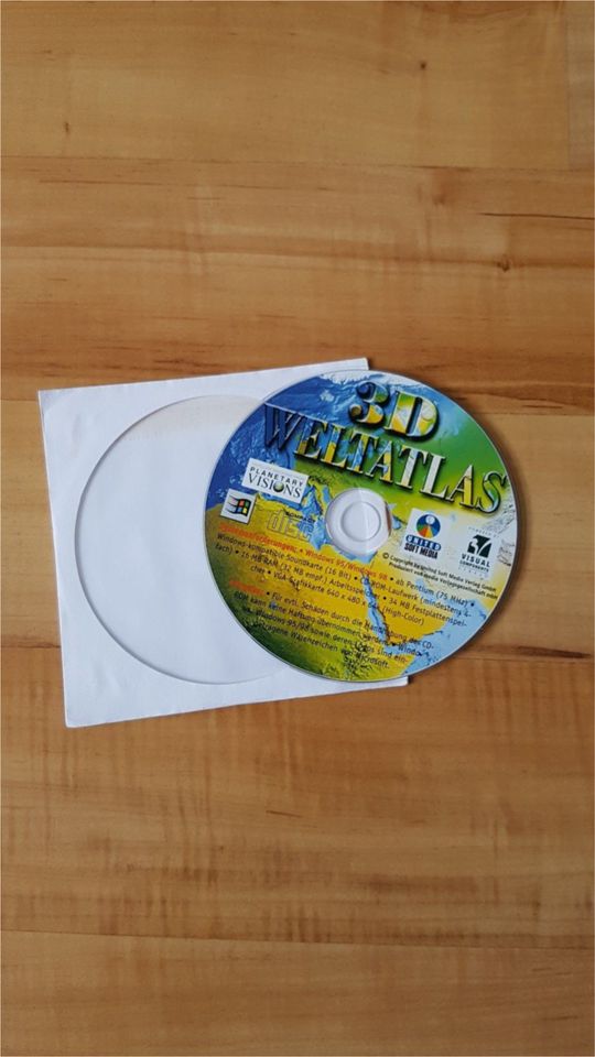 3-D-Weltatlas Lern-CD für Schüler - Software-CD-ROM in Rheine