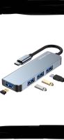 USB C Hub mit 4-Port USB, Typ C Ultra Slim Data Hub Mitte - Wedding Vorschau