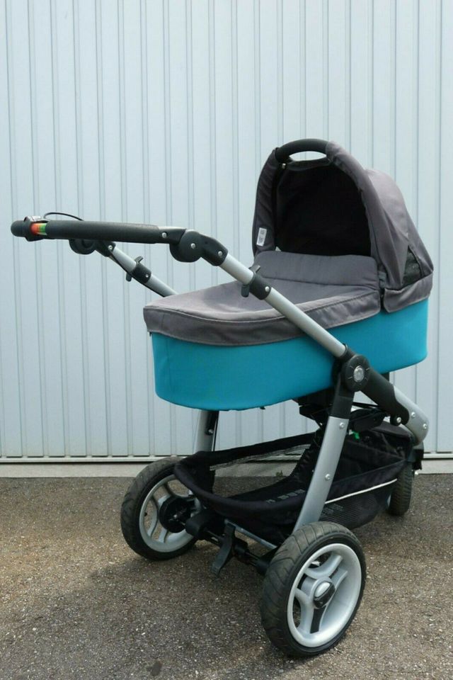 Teutonia Spirit S3 Kinderwagen Buggy Babywanne Komplettset in Stuttgart