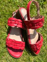 Rote Ledersandalen Gr. 39 Dortmund - Benninghofen Vorschau