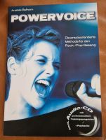 Neu! Buch + CD: Powervoice - Praxis für Rock - / Pop Gesang Bayern - Egweil Vorschau